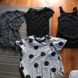 Bundle of 4 Maternity Tops